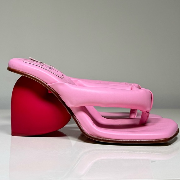 yume yume pink heart heels